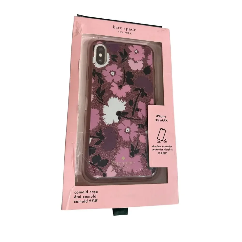 Kate spade iPhone XS MAX gala flower (New - Damaged Box)
